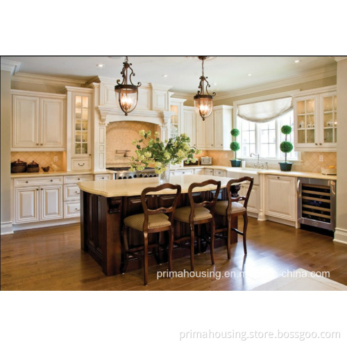 American Solid Wood Maple Kitchen Cabinet (PR-K2023)